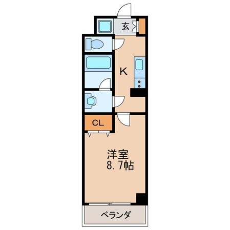 ヴァンキッシュの物件間取画像